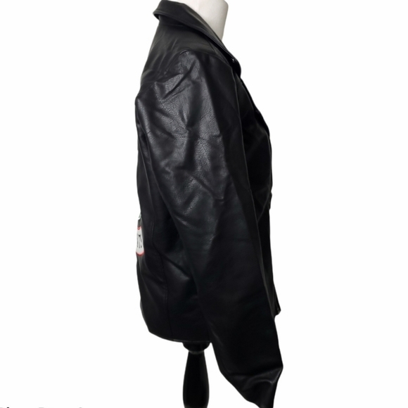 JUGHEAD RIVERDALE SOUTHSIDE SERPENTS MEN WOMEN BIKER Faux Leather Medium - Picture 4 of 14